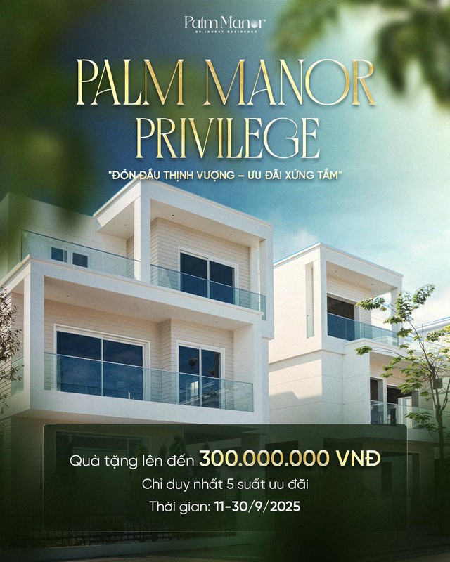Sức hút bất động sản dồn về Palm Manor sau minh bạch pháp lý- Ảnh 2.