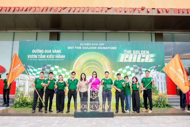 Mayhomes bừng khí thế tại sự kiện ra mắt BST Golden Signature Vinhomes Golden City- Ảnh 3.