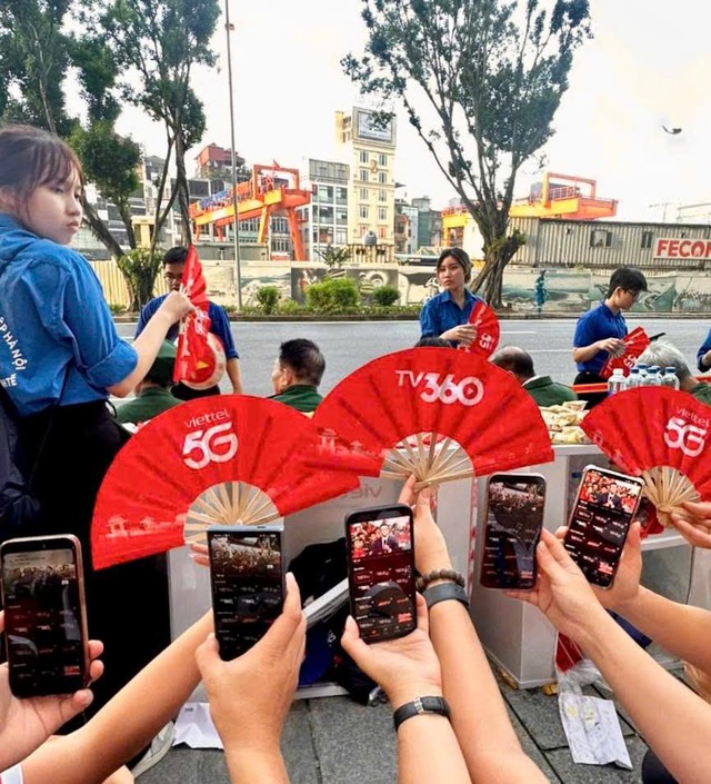5G Viettel Thông Suốt Phục Vụ Lễ Diễu Binh – Diễu Hành Và Chuỗi Sự Kiện 2/9 - Ảnh 2. 5G Viettel Thông Suốt Phục Vụ Lễ Diễu Binh – Diễu Hành Và Chuỗi Sự Kiện 2/9 - Ảnh 2.