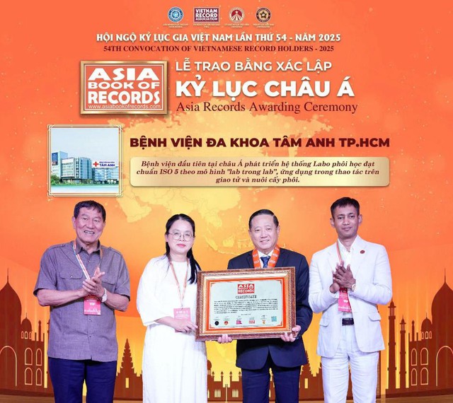 Hệ thống lab "phôi học" của Việt Nam đạt kỉ lục châu Á- Ảnh 2.