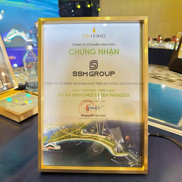 SSM GROUP - Đại lý phân phối F1 chiến lược dự án Vinhomes Green Paradise Cần Giờ- Ảnh 2.