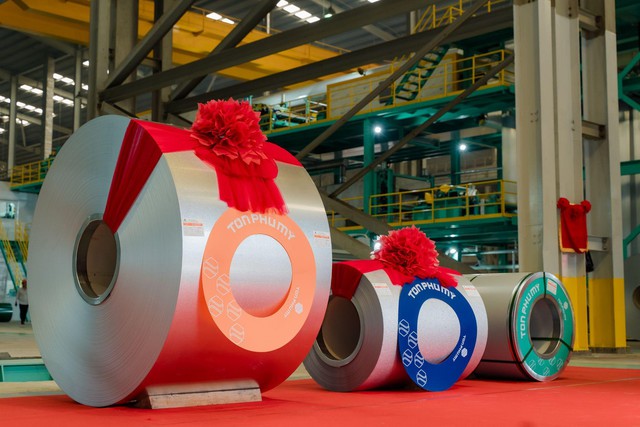 Khánh thành nhà máy Tôn Phú Mỹ – Hợp tác giữa VNSTEEL và Thiên Á Group- Ảnh 2.