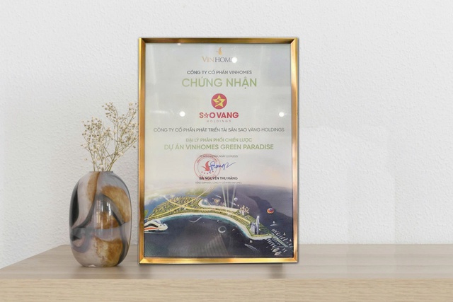Sao Vàng Holdings - Đại lý phân phối F1 chiến lược dự án Vinhomes Green Paradise Cần Giờ- Ảnh 2.