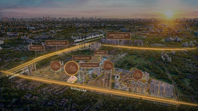 Vista Nam An Khánh mở rộng thêm 8 tòa cao tầng, hàng nghìn căn hộ cao cấp - Ảnh 2.