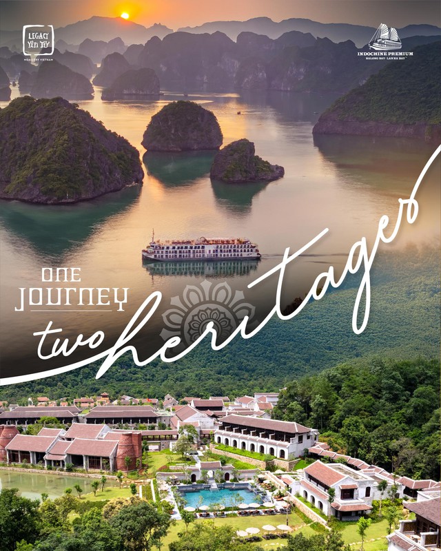 Du thuyền sang trọng h&agrave;ng đầu Việt Nam ra mắt package ưu đ&atilde;i &ldquo;Một điểm đến - Hai Di sản&rdquo; - Ảnh 1.