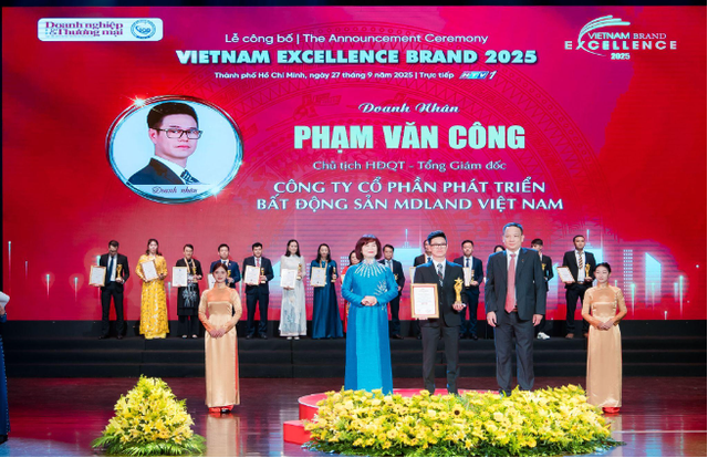 MDLand Việt Nam - TOP 10 Thương hiệu Xuất sắc Việt Nam 2025- Ảnh 2.