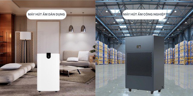 Đừng nhầm lẫn: Máy hút ẩm dân dụng và công nghiệp khác nhau thế nào?- Ảnh 2.