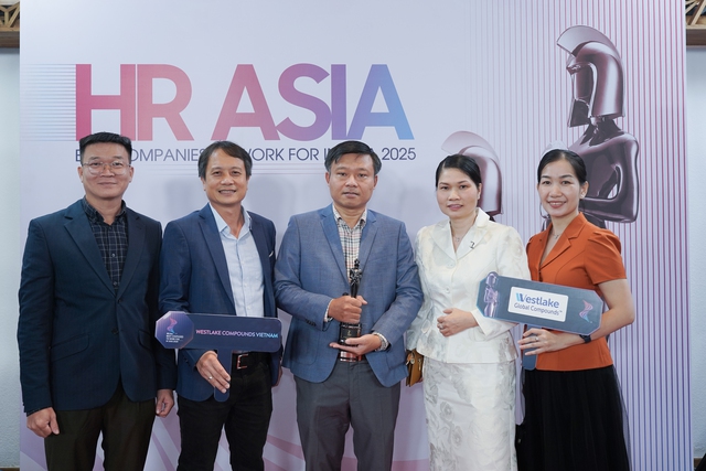 Westlake Compounds Việt Nam được công nhận Nơi làm việc tốt nhất châu Á 2025- Ảnh 1.