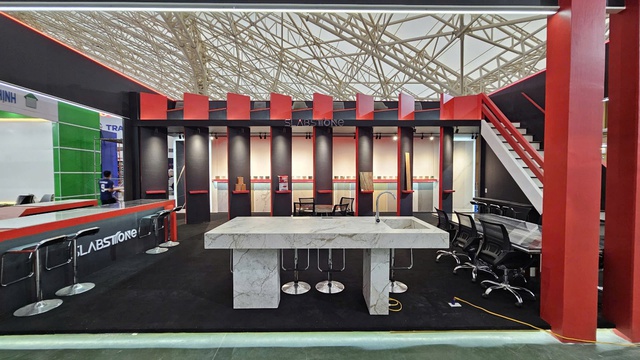 Slabstone – Dấu ấn đặc sắc tại Triển lãm Thành tựu đất nước- Ảnh 1.