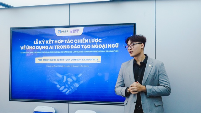 Prep và Kinder IELTS ký kết hợp tác về ứng dụng AI trong đào tạo ngoại ngữ- Ảnh 3.