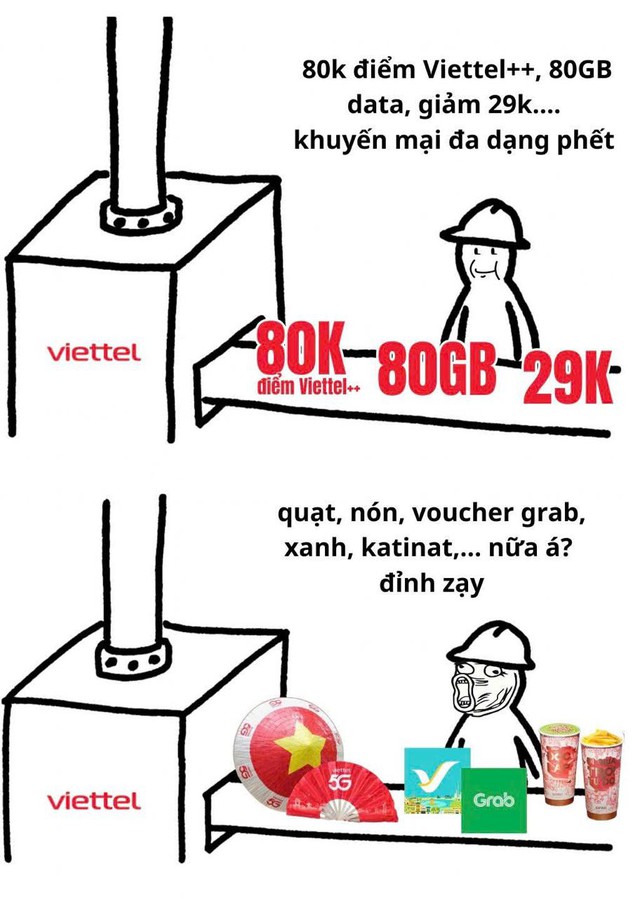 Chứng kiến d&agrave;n kh&iacute; t&agrave;i h&ugrave;ng hậu của Viettel, cư d&acirc;n mạng d&iacute; dỏm: B&otilde; c&ocirc;ng bao năm d&ugrave;ng nh&agrave; mạng quốc d&acirc;n - Ảnh 3.