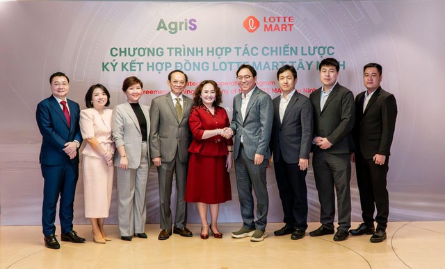 AgriS ký kết hợp tác cùng LOTTE MART- Ảnh 1.