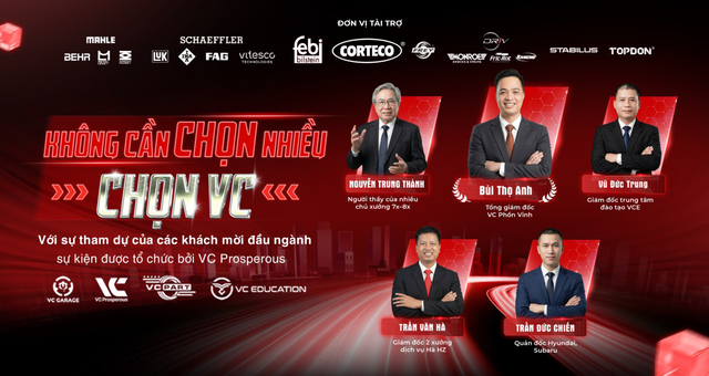 8 đơn vị cung ứng phụ tùng & giải pháp ô tô quốc tế sẽ xuất hiện tại Ngày hội Gara Việt 2026 - Ảnh 1.