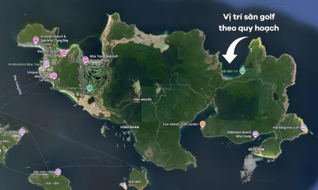 Vinpearl khởi công sân golf đẳng cấp 6 sao trên đảo Hòn Tre - Ảnh 1.