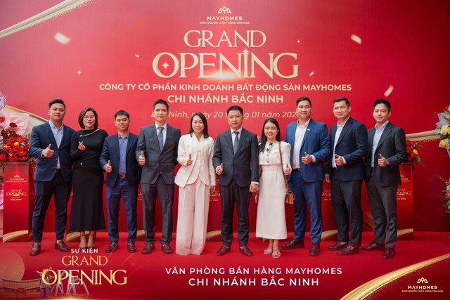 Mayhomes khai trương văn phòng tại Bắc Ninh - Ảnh 1.