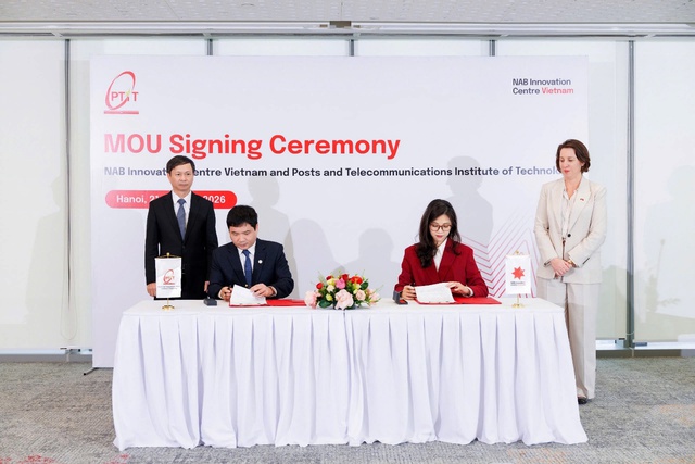 NAB Vietnam v&agrave; Học viện C&ocirc;ng nghệ Bưu ch&iacute;nh Viễn th&ocirc;ng hợp t&aacute;c ph&aacute;t triển nh&acirc;n lực- Ảnh 1.