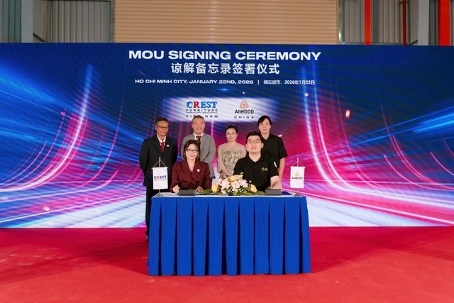 Crest Furniture khánh thành nhà máy và ký kết hợp tác chiến lược- Ảnh 3.
