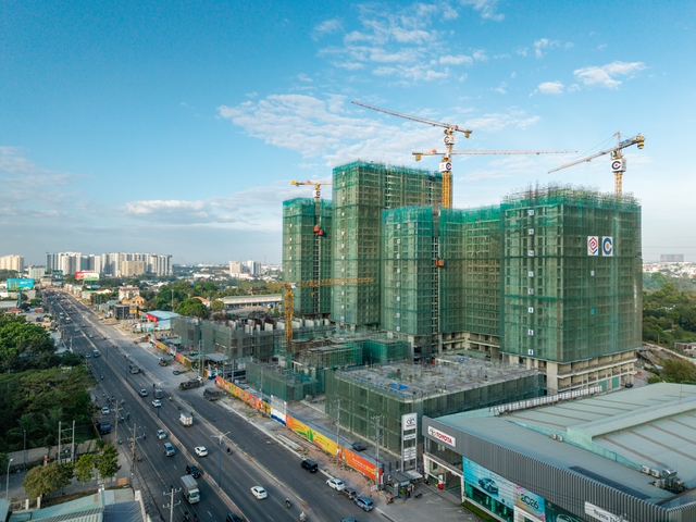 Bên trong công trường đô thị all-in-one La Pura dịp cuối năm - Ảnh 1.