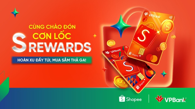 VPBank ra mắt thẻ tín dụng S Rewards Mastercard, hoàn tới 12% Shopee xu - Ảnh 1.