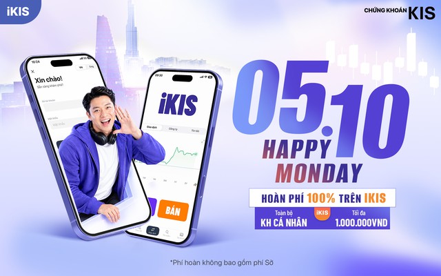 KIS tiếp tục hoàn 100% phí giao dịch iKIS đến cuối năm- Ảnh 1.