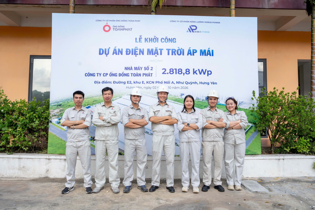 Ống đồng Toàn Phát triển khai dự án điện mặt trời tại Nhà máy số 2 - Ảnh 3.