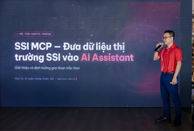Khi dữ liệu thị trường SSI bước vào cuộc trò chuyện với AI- Ảnh 1.