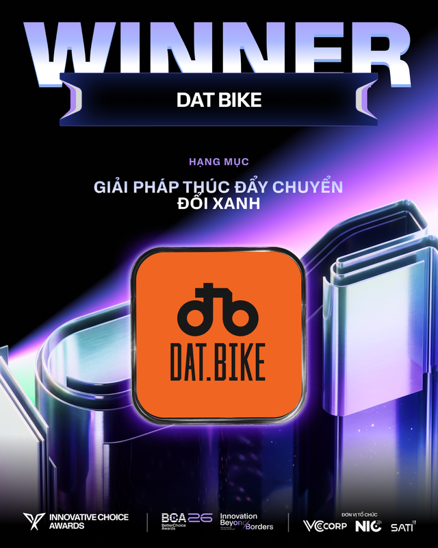 Đột ph&aacute; c&ocirc;ng nghệ Sạc t&iacute;ch hợp của Dat Bike mang về giải thưởng &ldquo;Giải ph&aacute;p th&uacute;c đẩy chuyển đổi xanh&rdquo; tại Better Choice Awards - Ảnh 1.