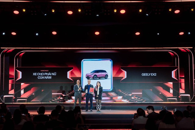 &rlm;Geely EX2 gi&agrave;nh giải thưởng &ldquo;Xe cho ph&aacute;i nữ của năm&rdquo; tại Car Choice Awards 2026, định nghĩa mới về một chiếc xe d&agrave;nh cho phụ nữ&rlm; - Ảnh 1.