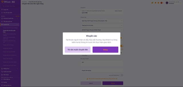 Giao dịch nhanh mùa Tết, TPBank tiên phong trong tạo “hàng rào số” bảo vệ người dùng- Ảnh 3.