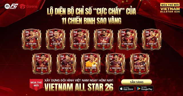 EA SPORTS FC Mobile Việt Nam tung sự kiện &ldquo;Tết Đủ Đầy&rdquo;: L&igrave; x&igrave; l&ecirc;n tới 22.026 Đ&aacute; Qu&yacute;, d&agrave;n sao Việt hội tụ đ&oacute;n xu&acirc;n 2026- Ảnh 3.