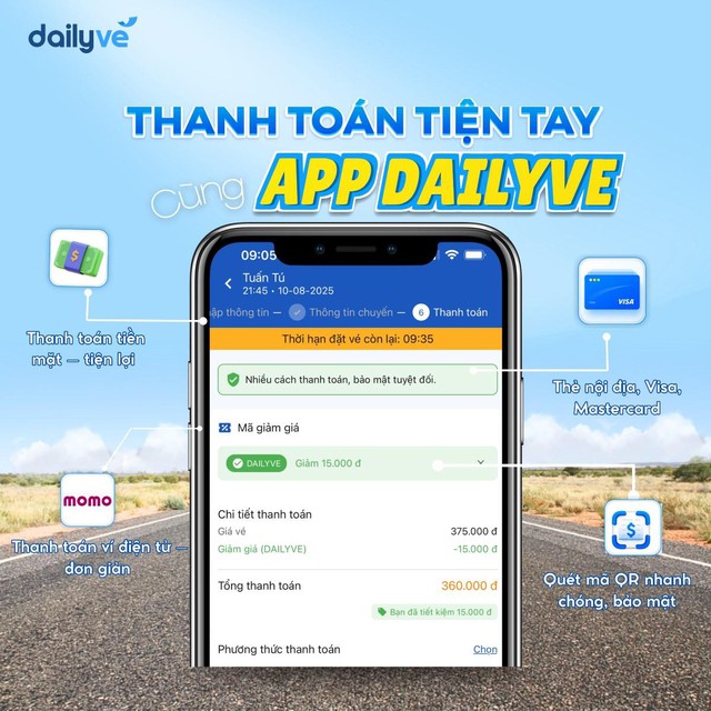 Chọn chỗ ngồi dễ dàng – Đặt vé xe nhanh chóng tiện lợi cùng Dailyve- Ảnh 2.