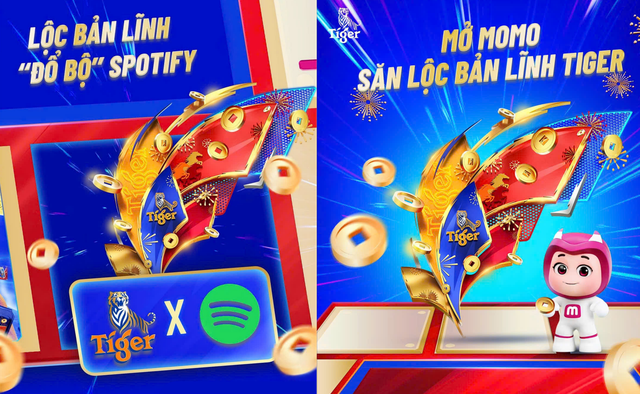 Nghe nhạc, mở v&iacute; mỗi ng&agrave;y cũng c&oacute; thể &ldquo;Săn Lộc Bản Lĩnh&rdquo; c&ugrave;ng Tiger Beer dịp Tết B&iacute;nh Ngọ - Ảnh 1.