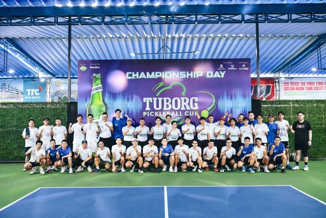 Lộ diện hai đội lên ngôi trong đêm chung kết Tuborg Pickleball FINAL Championship - Ảnh 2.