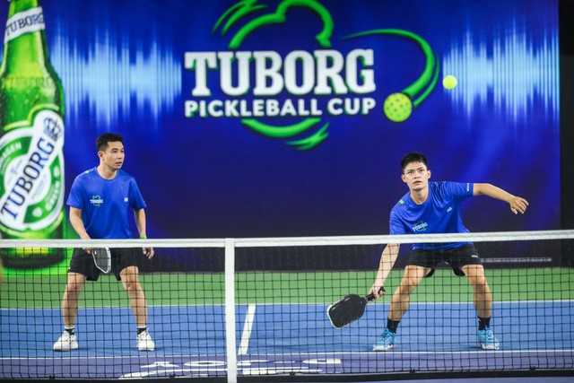Lộ diện hai đội lên ngôi trong đêm chung kết Tuborg Pickleball FINAL Championship - Ảnh 4.