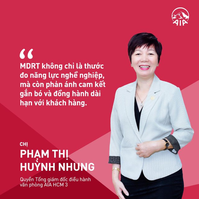MDRT AIA và hành trình đồng hành bền bỉ, lâu dài cùng khách hàng - Ảnh 1.