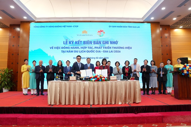 Vietnam Airlines hợp tác cùng Cục Du lịch Quốc gia Việt Nam ra mắt chuỗi hoạt động “Bay cao khát vọng Việt Nam”- Ảnh 1.