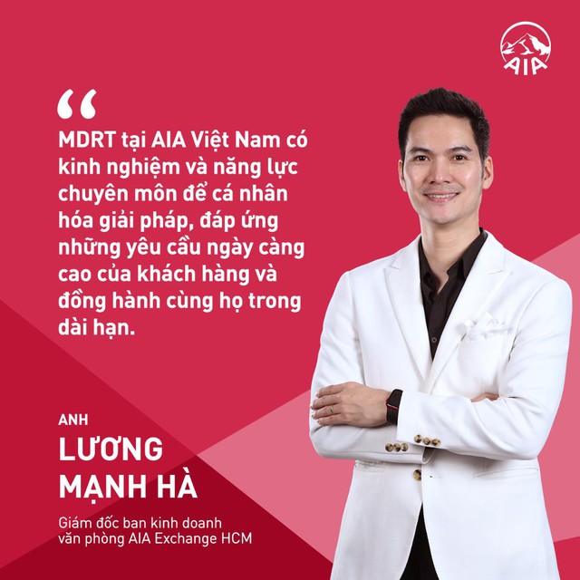 MDRT AIA và hành trình đồng hành bền bỉ, lâu dài cùng khách hàng - Ảnh 2.