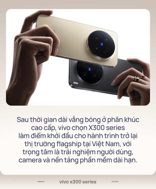 vivo X300 series: Mở đường cho chiến lược flagship d&agrave;i hạn tại thị trường Việt Nam- Ảnh 1.