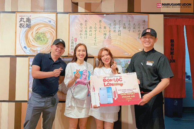 Đi ăn Udon đầu năm, vừa thưởng thức ẩm thực Nhật vừa thử vận may tại Marugame Udon- Ảnh 4.