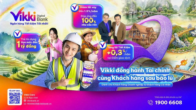 Vikki Bank tiếp tục triển khai gói tín dụng 10.000 tỷ đồng ngay đầu năm Bính Ngọ 2026- Ảnh 1.