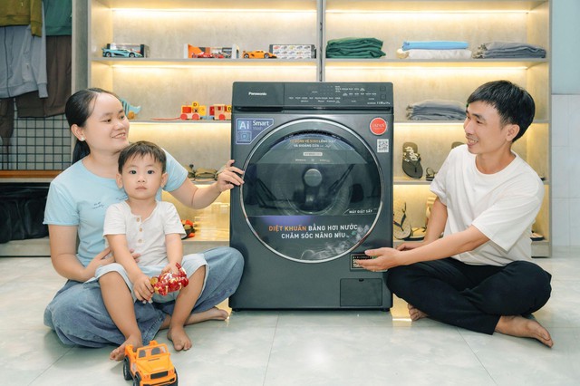 Theo d&ograve;ng ng&agrave;y hội dọn nh&agrave;: Khi m&aacute;y giặt &ldquo;kể chuyện ch&ocirc;ng gai&rdquo;- Ảnh 1.