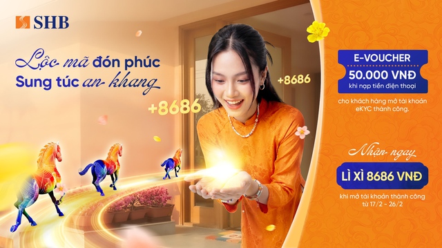 Khởi đầu năm mới, rinh ngay lộc lớn từ SHB với tổng giá trị quà tặng hơn 4,5 tỷ đồng- Ảnh 1.