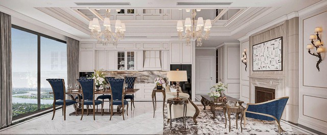 Soi kỹ nội thất cao cấp nhập khẩu châu Âu của căn hộ khoáng nóng Alumi- Ảnh 2.