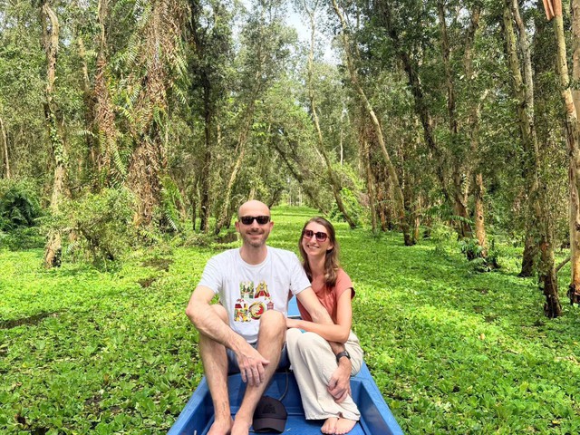 Rừng tràm Trà Sư “cho phép” tín chỉ carbon bước ra khỏi báo cáo- Ảnh 1.