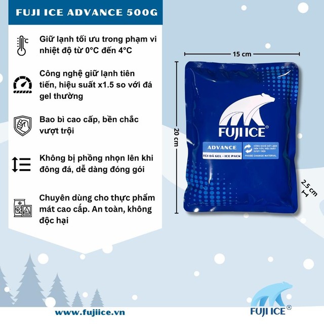 Fuji Ice: Ti&ecirc;n phong c&ocirc;ng nghệ sản xuất đ&aacute; gel giữ lạnh trong bảo quản - Ảnh 1.