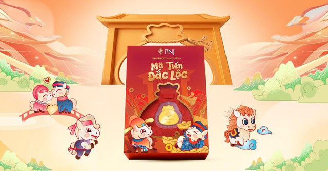 Khi vàng “nhập cuộc” blind box Tết Bính Ngọ - Ảnh 3.