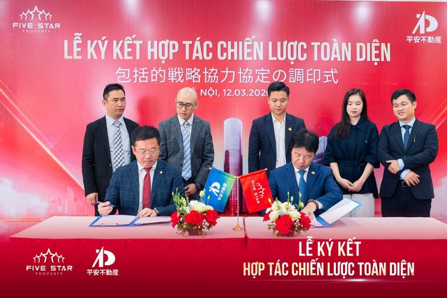 Five Star Property hợp tác chiến lược toàn diện cùng Công ty Cổ phần Bất động sản Heian - Ảnh 1.