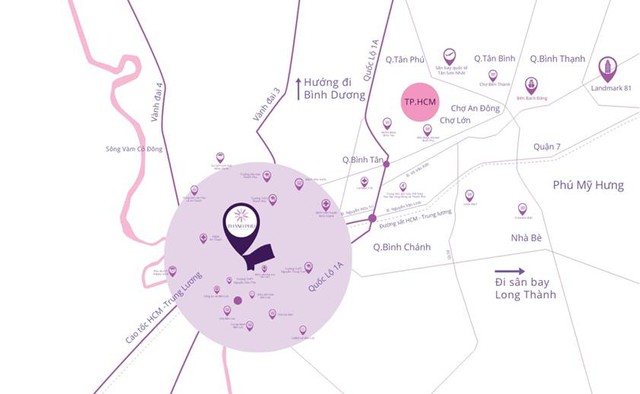 Khu Tây TP.HCM: Dòng tiền đổ về mạnh, nhưng sức mua vẫn dồn vào trung tâm - Ảnh 1.