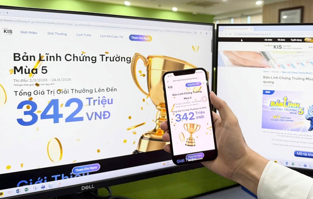 KIS Việt Nam tung “Bản Lĩnh Chứng Trường – Mùa 5”, thưởng gần 500 triệu- Ảnh 1.