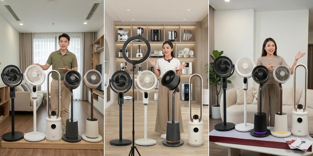 5 c&ocirc;ng nghệ trong 1: Quạt giọng n&oacute;i FujiHOME BF15, CFR Series đang l&agrave; xu hướng h&egrave; 2026- Ảnh 1.